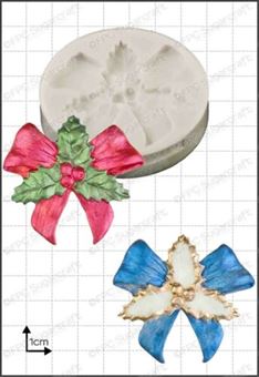Picture of HOLLY BOW SILICONE MOULD